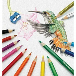 Карандаши цветные Faber-Castell Window Замок, металева коробка, 12 кольорів (115801) (27984) - Картинка 3