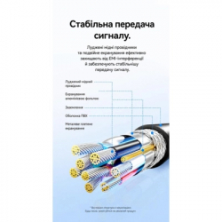 Дата кабель USB 3.2 AM/AF 1.5m 10Gbps PVC black Vention (CBOBG) - Картинка 6