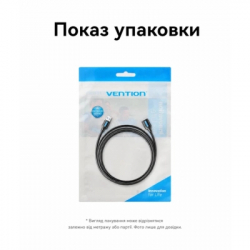Дата кабель USB 3.2 AM/AF 1.5m 10Gbps PVC black Vention (CBOBG) - Картинка 9
