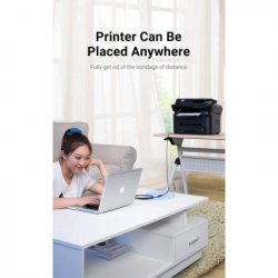 Дата кабель USB 2.0 AM/AF 1.0m PVC black Vention (CBIBF) - Картинка 5
