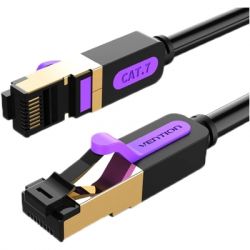 ����-���� 3�, S/FTP cat 7 RJ-45 black Vention (ICDBI)