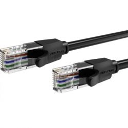 Патч-корд 30м, UTP cat 6 RJ-45 black Vention (IBEBT) - Картинка 2