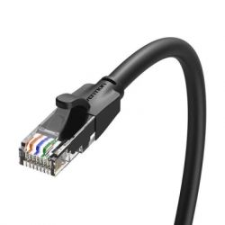 Патч-корд 30м, UTP cat 6 RJ-45 black Vention (IBEBT) - Картинка 3