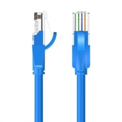 Патч-корд 0.5м, UTP cat 6 RJ-45 blue Vention (IBELD) - Картинка 2