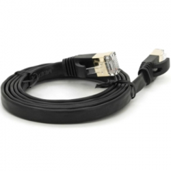 ����-���� 1� UTP cat.7, CU, RJ45, �������, black Weepda (PCMF-CU7/1.0Bk)