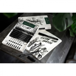 ������ Faber-Castell ����� ����� ����������� � ������� Sketch Set ���� ������ (XXS, XS, S, F, M, 1,5, B, FM) (32468) - �������� 6
