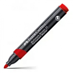 Маркер Faber-Castell перманентний Multimark Winner 23, колір червоний (32837) - Картинка 2