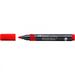 Маркер Faber-Castell перманентний Multimark Winner 23, колір червоний (32837) - Картинка 3