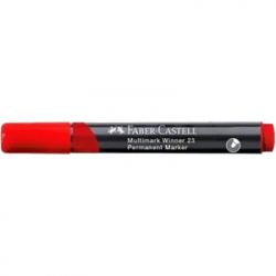 Маркер Faber-Castell перманентний Multimark Winner 23, колір червоний (32837) - Картинка 4