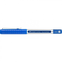 Ролер Faber-Castell Free Ink rollerball, колір чорнила синій, 0,5 мм, одноразова (29138) - Картинка 4