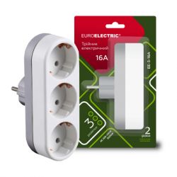 ��������� ������������ EUROELECTRIC X3 16 A White � ����������� (EE-3-16A)