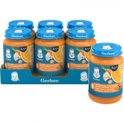 Дитяче пюре Gerber Весняний суп зі шматочками овочів, індичкою та кропом з 7 місяців 190 г (1227381) - Картинка 2
