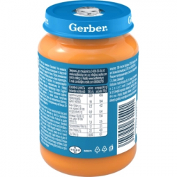 Дитяче пюре Gerber Весняний суп зі шматочками овочів, індичкою та кропом з 7 місяців 190 г (1227381) - Картинка 3