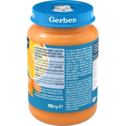 Дитяче пюре Gerber Весняний суп зі шматочками овочів, індичкою та кропом з 7 місяців 190 г (1227381) - Картинка 5