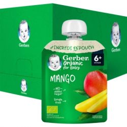 Детское пюре Gerber Organic манго с 6 месяцев 80 г (1227092) - Картинка 4