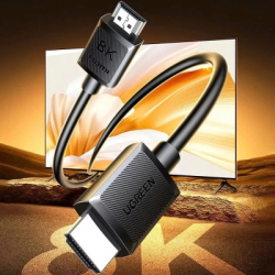 ������ �������������� HDMI M to HDMI M 1.0m 8K60Hz 48Gbps black Ugreen (45430) - �������� 3