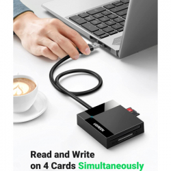 Картрідер Зчитувач флеш-карт USB 3.0 All-in-One 0.5m Card Reader Ugreen (30333) - Картинка 6