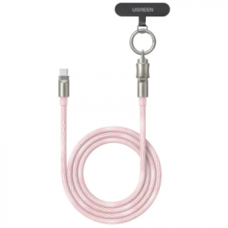 ���� ������ USB-C to USB-C 1.2m 60W pink Ugreen (35510)
