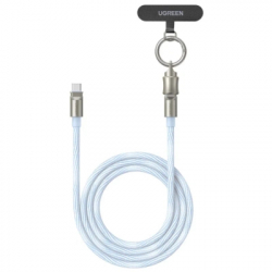 ���� ������ USB-C to USB-C 1.2m 60W blue Ugreen (35511)
