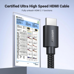 ������ �������������� HDMI M to HDMI M 10.0m 8K60Hz 48Gbps braided Ugreen (95966) - �������� 2