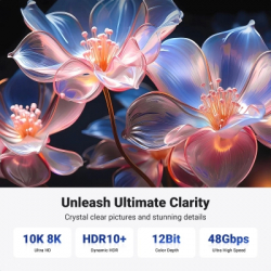 ������ �������������� HDMI M to HDMI M 10.0m 8K60Hz 48Gbps braided Ugreen (95966) - �������� 3