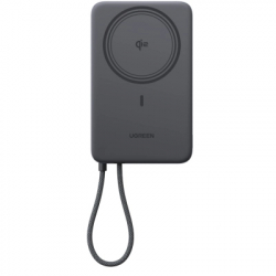������� ������������� Ugreen 10000mAh 30W 1xUSB-C + 15W Magnetic Wireless + cable USB-C black (75982B)