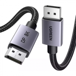������ �������������� DisplayPort M to DisplayPort M 5.0m 8K60Hz 32.4Gbps black Ugreen (45039)
