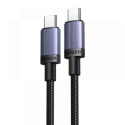 Дата кабель USB-C to USB-C 2.0m 100W 480Mbps black Ugreen (65833) - Картинка 2