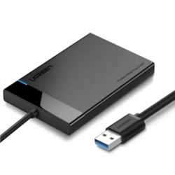 ������ ������� Ugreen US221, Black, 2.5", USB 3.0, 1xSATA (30847)