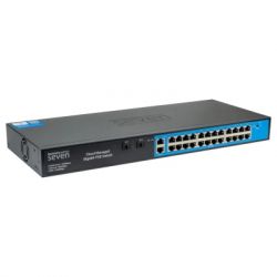 Комутатор мережевий SEVEN Systems GPS424 - Картинка 2