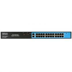 Комутатор мережевий SEVEN Systems GPS424 - Картинка 5