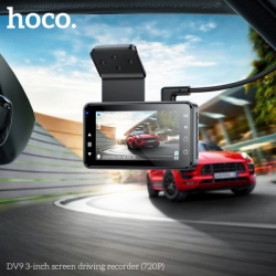 ³������������ HOCO DV9 3-inch screen driving recorder (720P) Metal Gray (6942007633345) - �������� 8