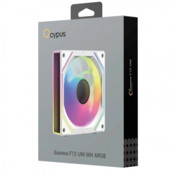 ����� �� ������� OCYPUS GAMMA F12 ARGB REVERSE BLADE ���� (GAMMA-F12-WH1AM01U-GL) - �������� 8