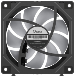 Кулер до корпусу OCYPUS GAMMA F12 UNI ARGB чорний (GAMMA-F12-BK1AM01U-GL) - Картинка 5