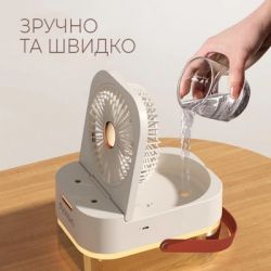 Вентилятор портативний DYXON MEGAFAN 2002 White - Картинка 5