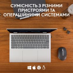 Мышка Logitech MX Anywhere 3S for Business Wireless/Bluetooth + Mouse Pad Studio Series Graphite (MX910-006958) - Картинка 8