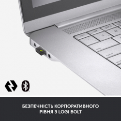 Комплект Logitech MX Keys for Business UA Graphite + Desk Mat Studio Series Mid Grey (MX920-010933) - Картинка 2