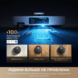 Пилосос Dreame Bot X60 Ultra Complete White (RLX87DE-wh) - Картинка 4