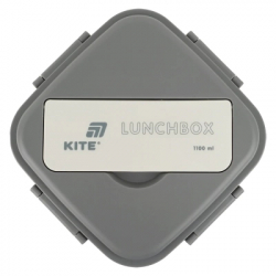 Ланч-бокс Kite з розділювачем 1100 мл сірий (K26-186-1) - Картинка 2