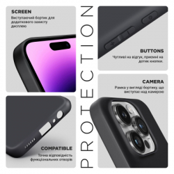 ����� �� ��������� �������� Armorstandart Matte Slim Fit Samsung A27 5G Camera Cover Black (ARM89711) - �������� 4