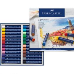 Пастель Faber-Castell Oil Pastels, 24 кольори, 127024 (5520) - Картинка 2