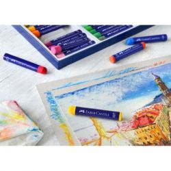 Пастель Faber-Castell Oil Pastels, 24 кольори, 127024 (5520) - Картинка 3