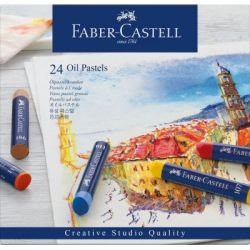 ������� Faber-Castell Oil Pastels, 24 �������, 127024 (5520)