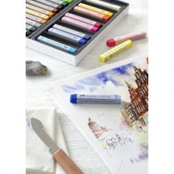 Пастель Faber-Castell Soft Pastels, м'яких, довжина крейди 70 мм, 24 кольори, 128324 (16794) - Картинка 5