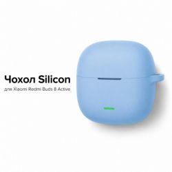 Чохол для навушників BeCover Silicon для Xiaomi Redmi Buds 8 Active Blue (715902) - Картинка 2