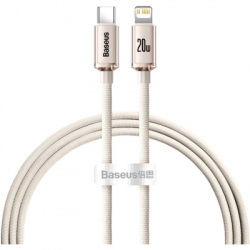 ������ Type-C/Lightning - 1.2 � Baseus CAJY001304 Crystal Shine Series Fast Charging 20W Pink