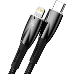 Дата кабель USB-C to Lightning 1.0m 20W black Baseus (CADH000001) - Картинка 2