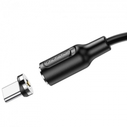 Дата кабель USB 2.0 AM to USB-C 1.0m 2.4A magnetic BX41 black BOROFONE (6931474738462) - Картинка 2