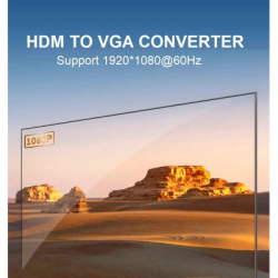 ���������� HDMI M to VGA F 1920x1080 60Hz black Ugreen (UGR-90813) - �������� 7