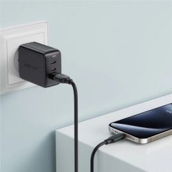 Дата кабель USB 2.0 AM to USB-C 1.2m 3A TPE black Acefast (6974316283812) - Картинка 6